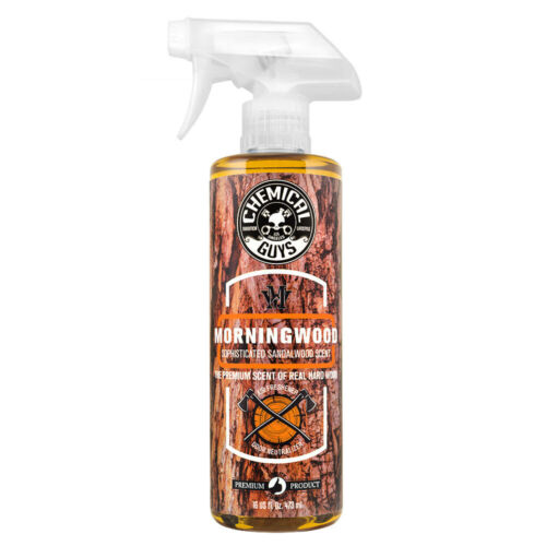 Chemical Guys Morning Wood Sandalwood Scent Air Freshener & Odor Eliminator 16oz - Detailing Connect